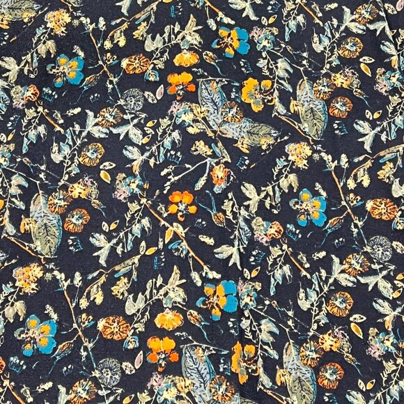 LuLaRoe Carly Swing Dress High Low Floral Small Polyester Women's - Picture 2 of 4
